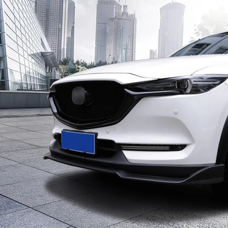 마쯔다 CX-5 CX-8/2017-2020 프론트 범퍼 레이싱 그릴 커버 트림 스타일링 액세서리 바디 키트용 자동차 그릴 트림 스트립