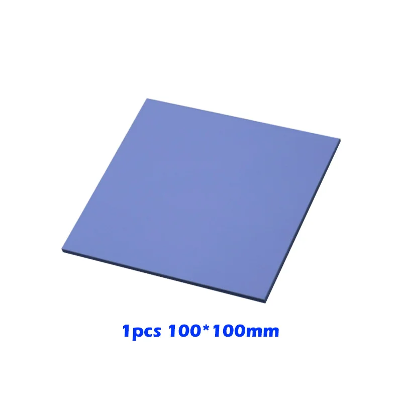 PVC Glue 6W/mK GPU CPU Heatsink Cooling Conductive Silicone Pad 10mm*10mm/100mm*100mm Thermal Pad high quality термопрокладка magnet block Hardware