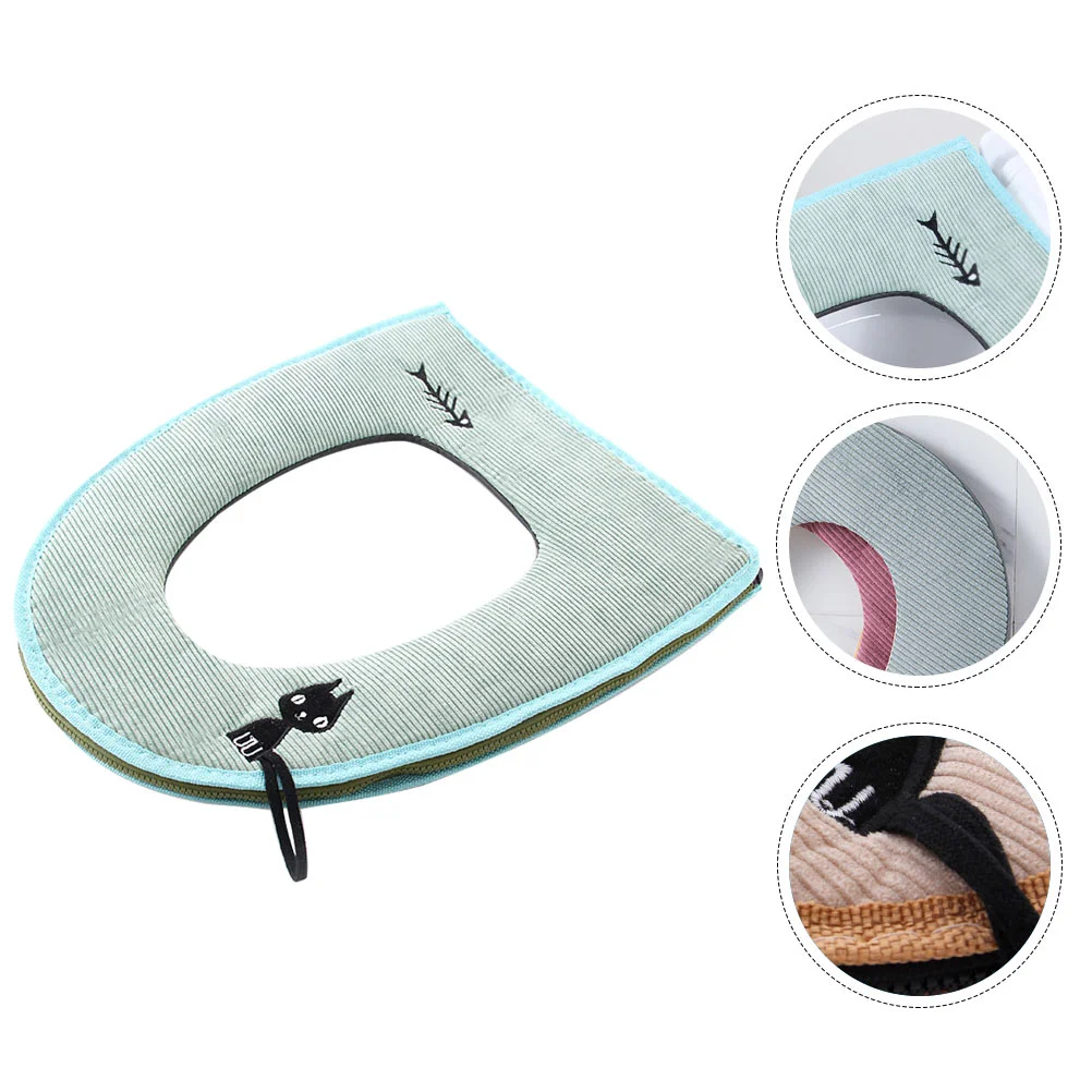 

Seat Cushion Winter Toilet Pad Cover Heating Household Mat Bathroom Supply Closestool
