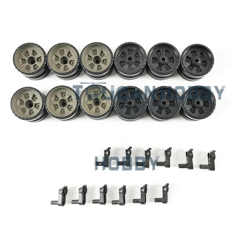 

Heng Long 1/16 Russian T90 RC Tank 3938 Plastic Road Wheels Spare Parts DIY Model TH00577-SMT8