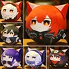 2022 New Project Genshin Impact Anime Plushie Pillow Sofa Cushion Keqing/Klee/Barbara Cartoon Manga Stuffed Plush Toys Pillows 2