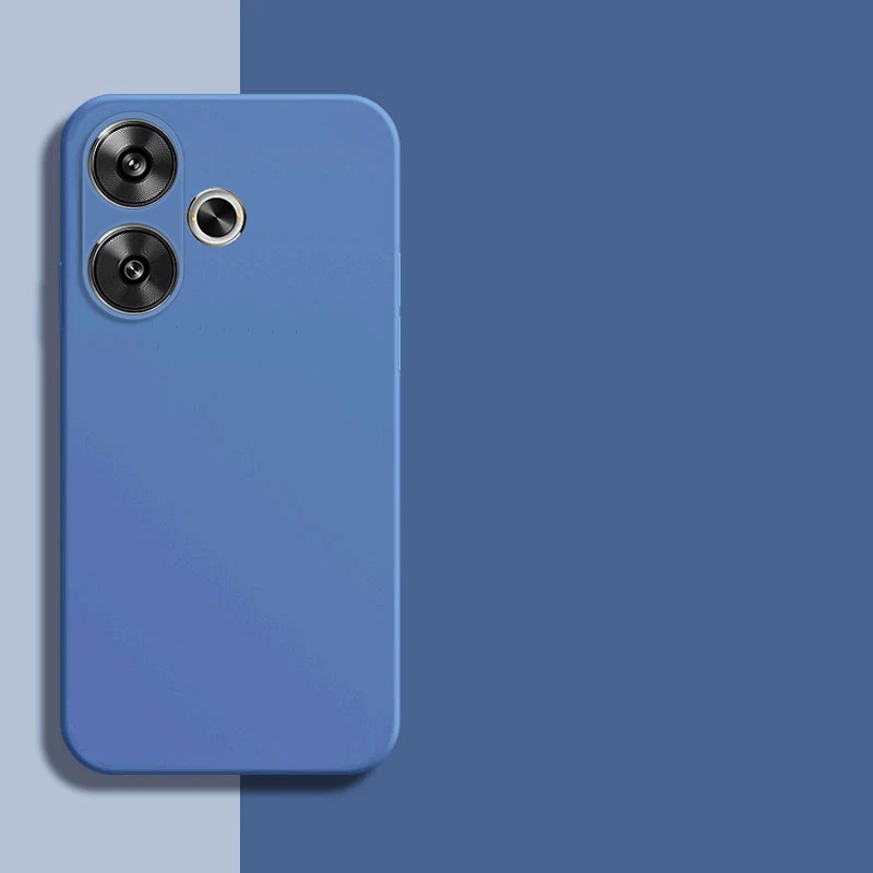 Soft Liquid Silicone Protective Phone Case for Xiaomi Poco F6 - Bumper Shield Cover
