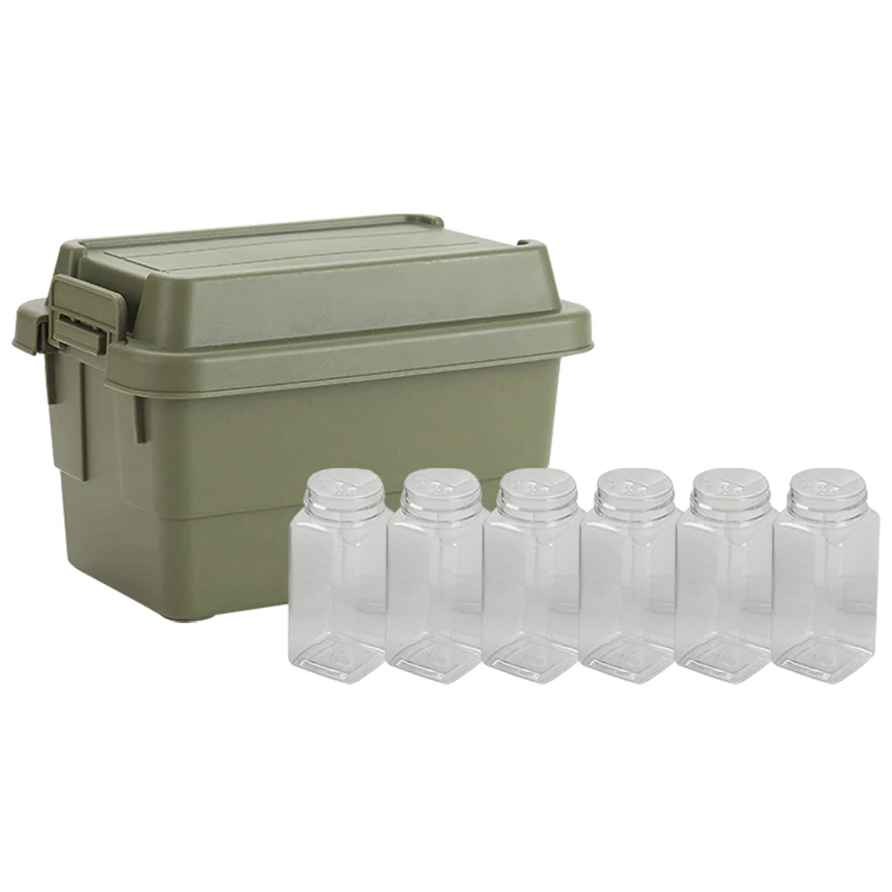 

Уличная коробка для хранения для кемпинга, держатель для специй, семейный контейнер, банка, аксессуары для бутылок для пикника, портативные банки, контейнеры