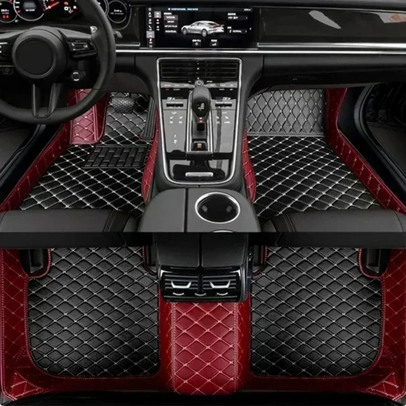 

Custom Car Floor Mat For Toyota RAV4 2009 2010 2011 2012 2013 2014 2015 2016 2017 Leather Auto Interior high quality Accessories