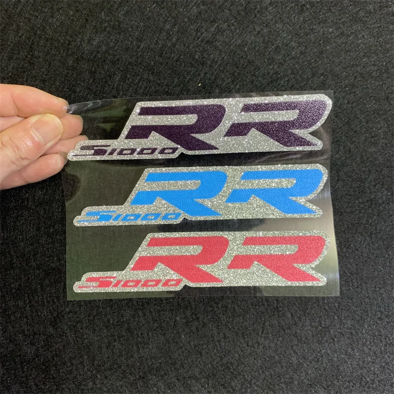 1pcs Motorcycle S1000RR Refit Personalized Sticker Decorative Flash  Reflective Waterproof Decals for BMW S1000RR 2pcs motorcycle refit personalized sticker decorative colorful laser reflective waterproof decals for bmw s1000rr