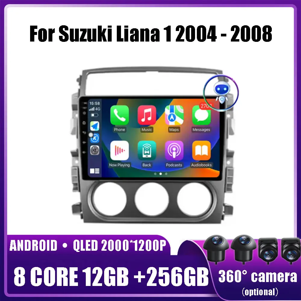 

Android 14 для Suzuki Liana 1 2004 - 2008 автомобильный мультимедийный плеер головное устройство стерео GPS Навигация BT WIFI автомобильные аксессуары инструменты