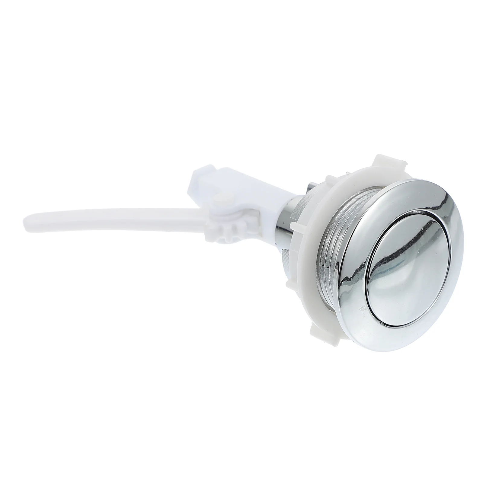 

Cabilock Toilet Button Water Valve Tank Flushing Universal Flush Replacement Single Cistern Push Round Abs