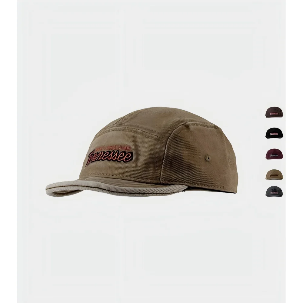 Amerikanische Vintage-Baseballkappe mit Kurzer Krempe, Gewaschenes Soft-Top Amekaji Trucker-Hut, Unisex für Tägliches Casual-Tragen – Detail 1