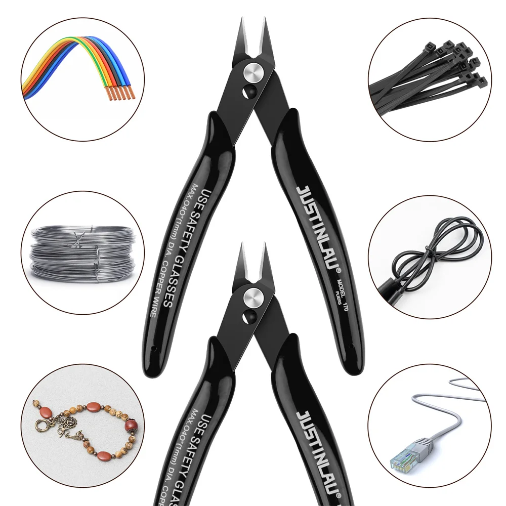 Lot de 8 Mini Pince Ciseaux Modélisme BY170 - Outils Précision
