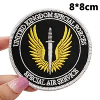 British Air Force Embroidery Patches with Hook and Loop Backing – Perfect for Backpacks & Clothing Accessories | Military Tactical Patches - Image 4