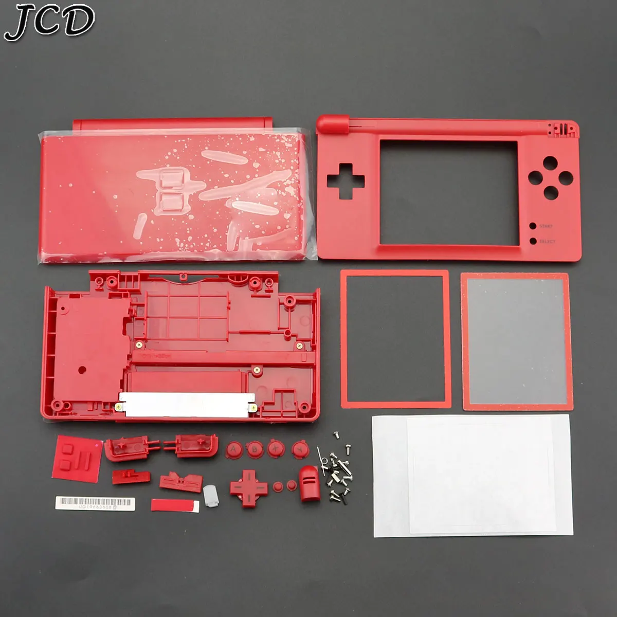 JCD Full Repair Part Replacement Housing Shell Case Cover Kit for DS Lite NDSL Cases Games & Accessories