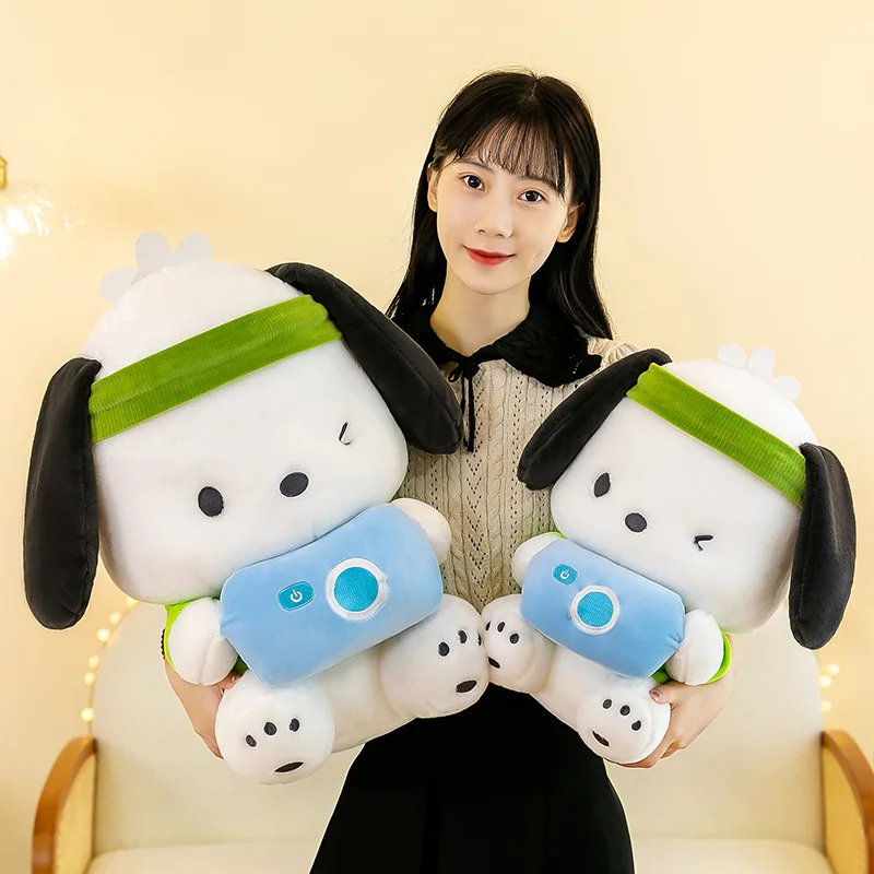 

Мультяшная милая кукла Sanrio в виде сердца для девочки, плюшевая игрушка, милый Декор для комнаты, аниме периферийная кукла, Детские праздничные подарки на день рождения
