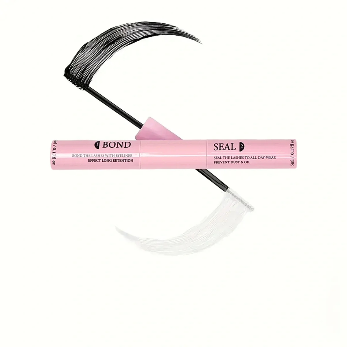 Eyelash Glue 3 Pieces of Adhesive and Sealing 2-in-1 for DIY Group Eyelashes Household False Eyelash Makeup Tool