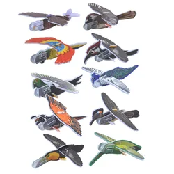 10 - Piece Flying Bird Toy Set for Kids - Outdoor Playset and Party Favors (10pcs birds)