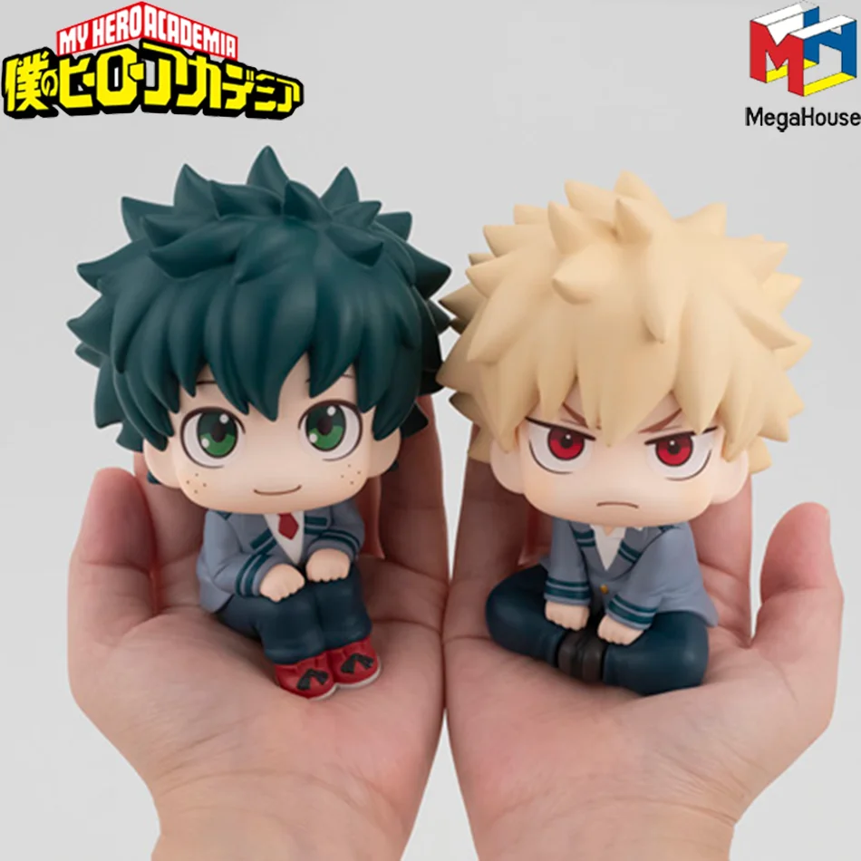 PVC | (MHA): Izuku Midoriya/Katsuki Bakugo/Todoroki Shoto/Toga Himiko My Hero Academia Niedliche Chibi PVC-Figur | Sammlerstück