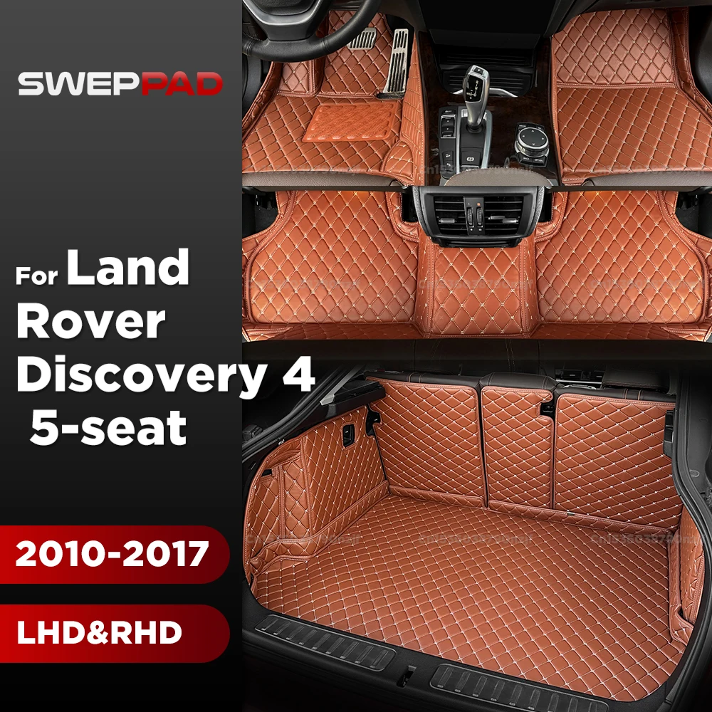 For Land Rover Discovery 4 5-seat 2010 2011 2012 2013 2014 2015 Car floor mats Car Trunk Mat foot Pads Accessories