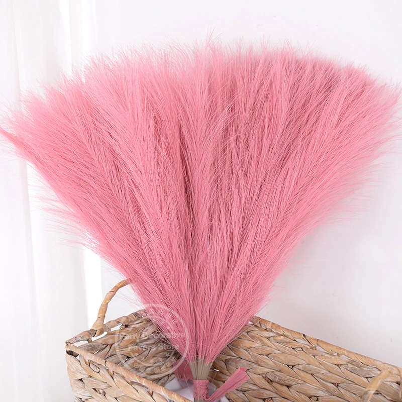 Artificial Pampas Grass Bouquet for Home and Wedding Decor - Elegant Dried Flower Arrangement 43cm