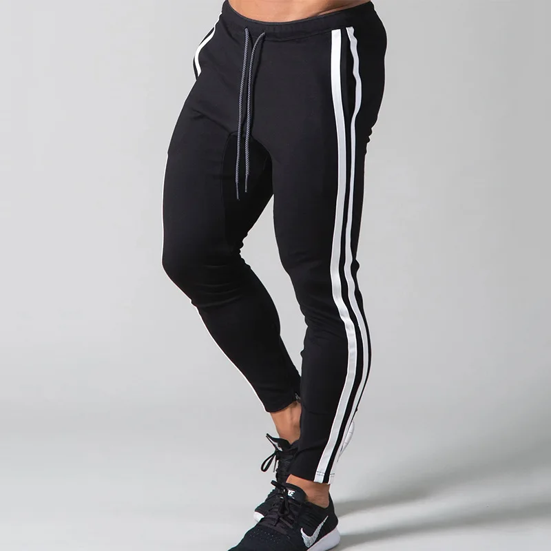 Streetwear Joggers Men Pants Gym Fitness Clothing Elastic Waist Breathable Tracksuit Trousers Bottoms Leggings Sports Sweatpants 9
