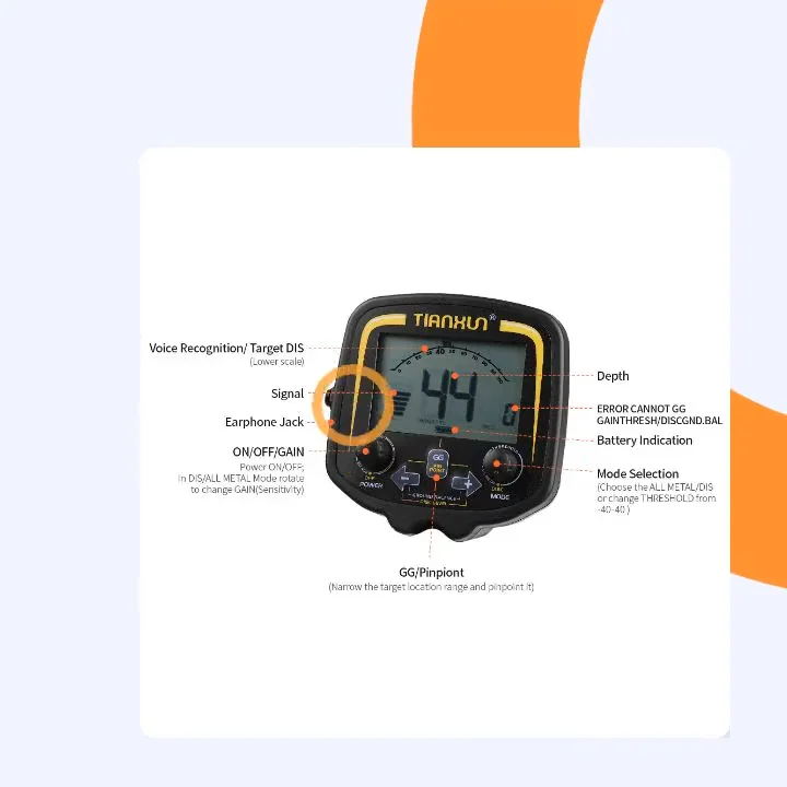 

TX-850 with 12in butterfly coil high sensitivity treasure hunting Electronic Measuring Instruments gold metal detector