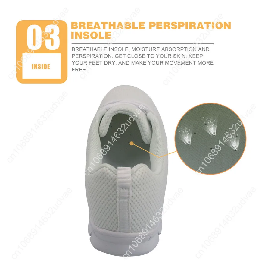 Women Casual Sneakers Flats Cute Nurse Print Casual Women's Breathable Air Mesh Shoes Woman Light Walking Shoes