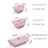 Convenient Silicone Steamer Easy Clean Steam Rack Eco-Friendly Silicone Steam Case Microwavable Food Cooker Cooking Accessories 6