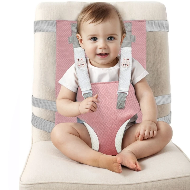 Baby High Chair Straps Comfortable Straps Adjustable Harness Replacement Harness