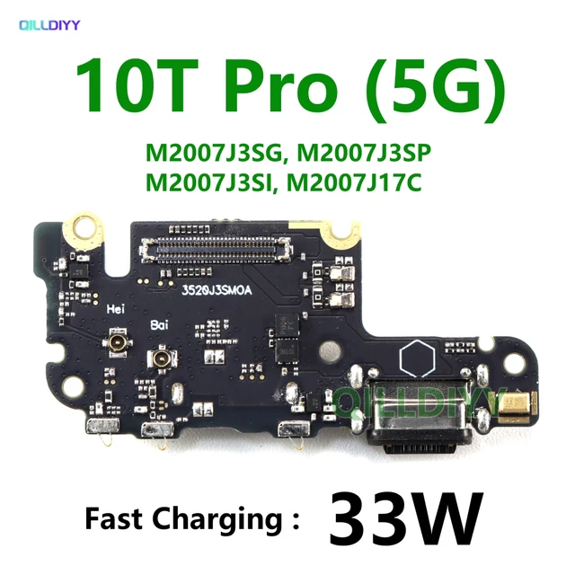 Kit Riparazione Xiaomi Mi 10T 5G - Connettore Ricarica Con Microfono E Presa Audio