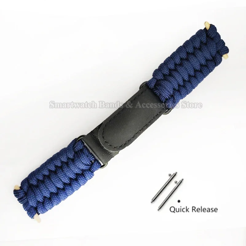Braided Nylon Outdoor Sport Watch Band - Durable and Stylish Bracelet