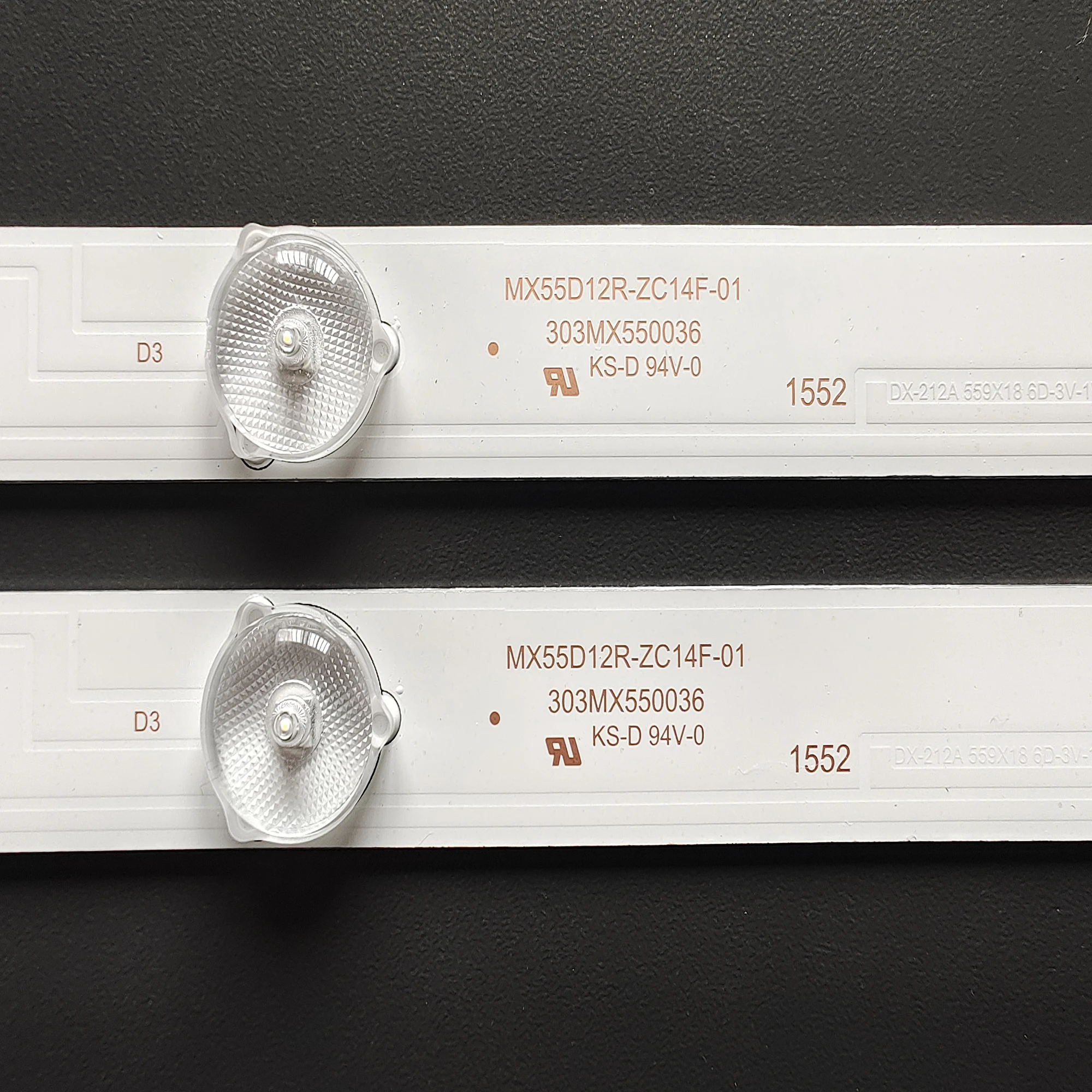 Tira Retroiluminação Led Lâmpada para Dexp 12 F55d8000k Konka Led55g100 Led55g300 Mx55d12r-zc21fg01 Mx55d12l-zc21fg-01 303mx550036 - Imagem 4