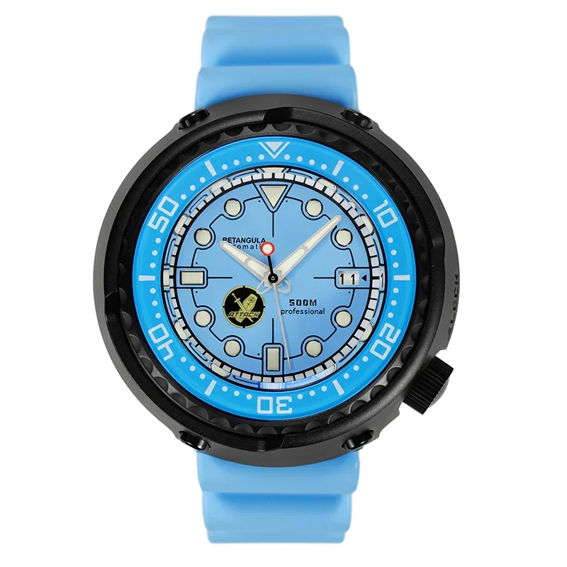 

RDUNAE 500M Diver Watch Titanium Alloy Sapphire Bezel NH35 Automatic Mechanical C3 Luminous R1ZK-II 52mm Men Classic Wristwatch