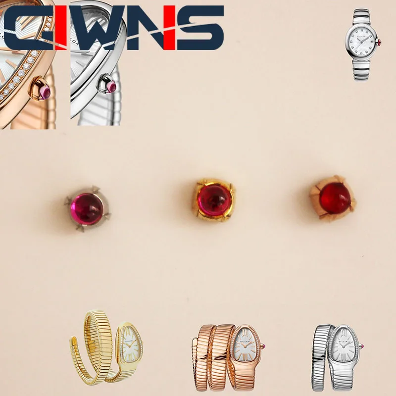 Adattato A Bv Bvlgari Serpenti Gilt Serpenti Lvcea Lato Destro Regolare Il Tempo Accessori Per Orologi