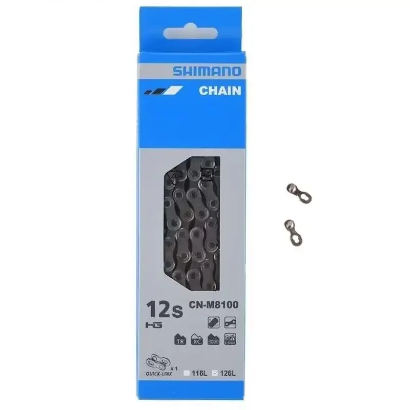 Bike Chain SHIMANO 9/10/11/12 Speed HG53 HG54 HG95 HG701 M8100 Road MTB 116/126 Links 8v 9v 10v 11v 12v