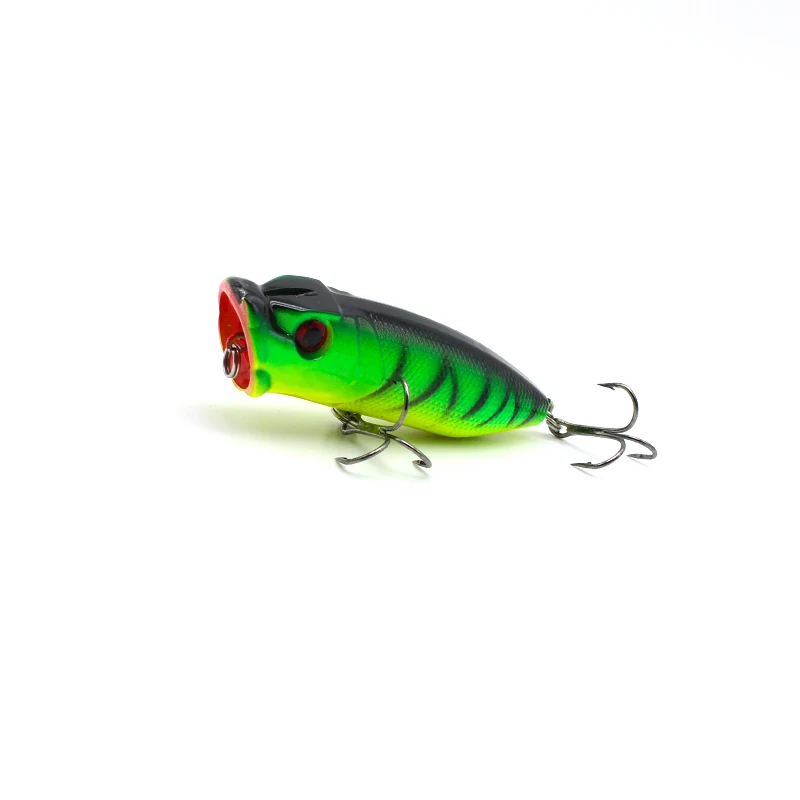 

Thritop New Design Hot Sales Artificial Bait Fishing 65mm 13g Quality TP036 5 Various Colors Fishing Lure Popper Bait