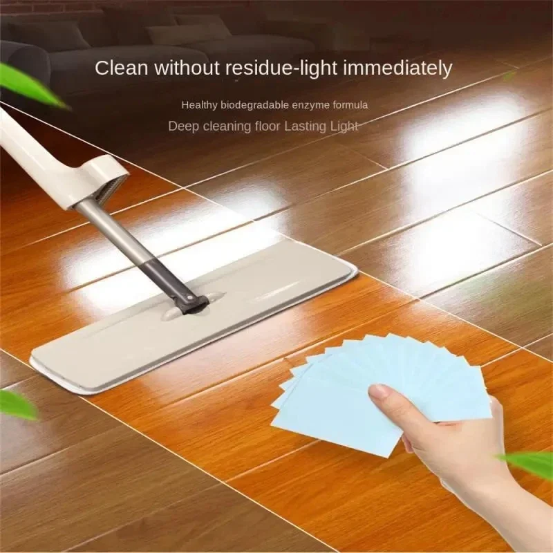 Floor cleaner sheets 30PCS toilet cleaner sheet mopping the floor toilet cleaning household hygiene deodorant yellow dirt home cleaning tool