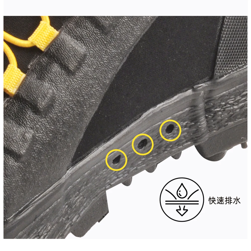 Fly Fishing Shoes New Upstream Boots Rubber Sole With Nails Professional Fishing Waders Climbing Hiking Skid-proof Shoes