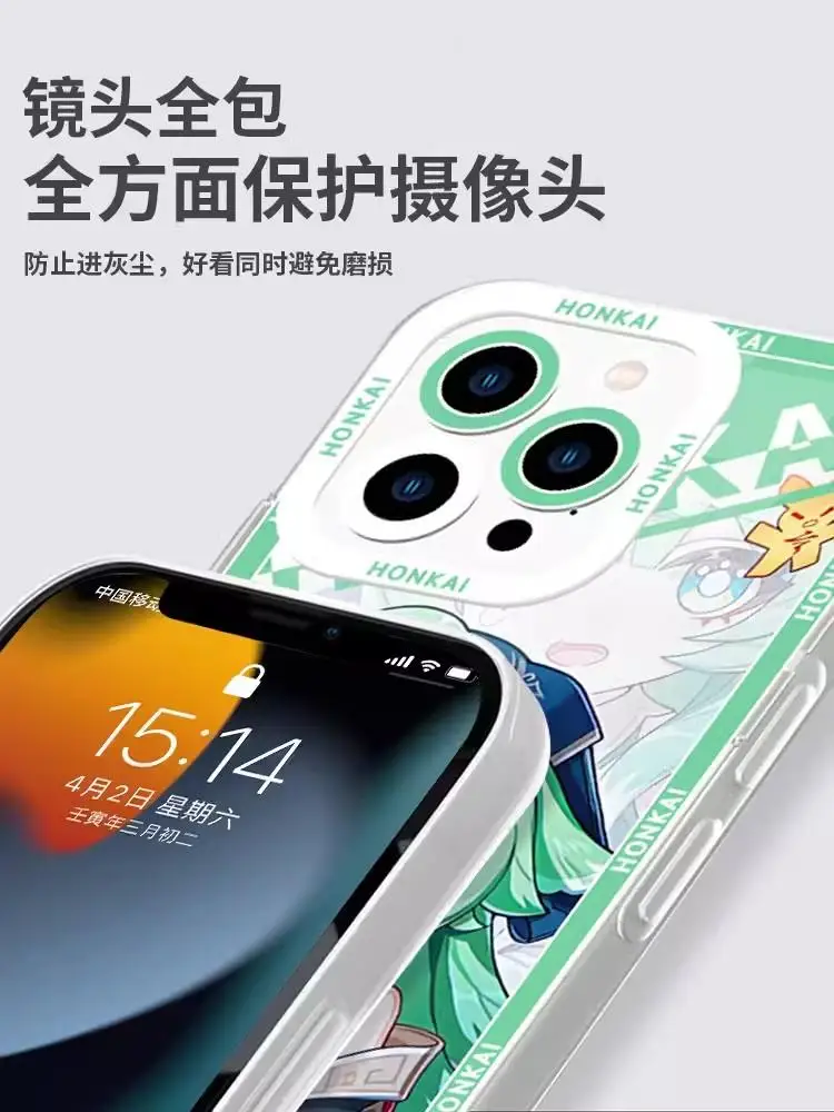 Soft Firefly Silicone Case with Honkai Star Rail Design