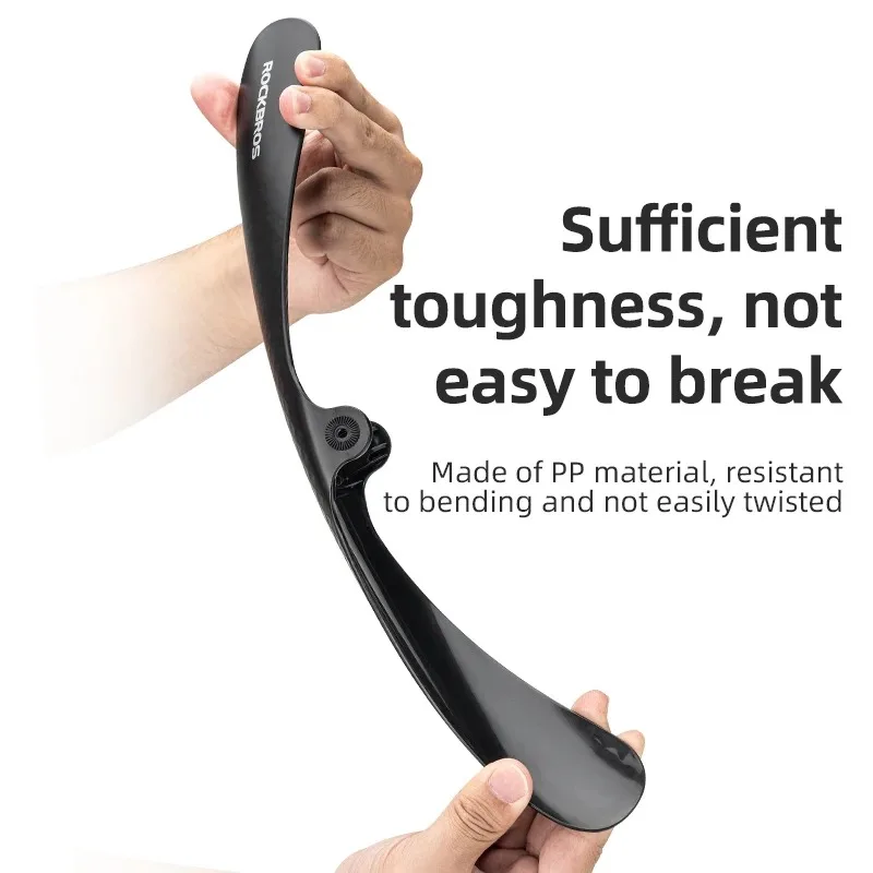Bicycle fender 1/2PCS ROCKBROS road cycling front/rear tire easy installation aluminum alloy support
