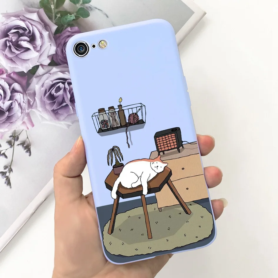 Fashion Marble Flower Slim Soft Silicone Back Cover Bumper Case