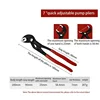 Crescent Wrench 5 Inch Adjustable Wrench Mini Adjustable Large Opening Bathroom Water Pipe Pliers Household Plumbing Tools New 4
