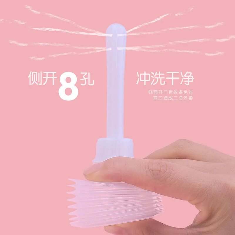Large-capacity Syringe Enema Irrigator Anus Irrigator Disposable Cleaning Enema Feminine Hygiene Enema Anus Cleaning Device 4