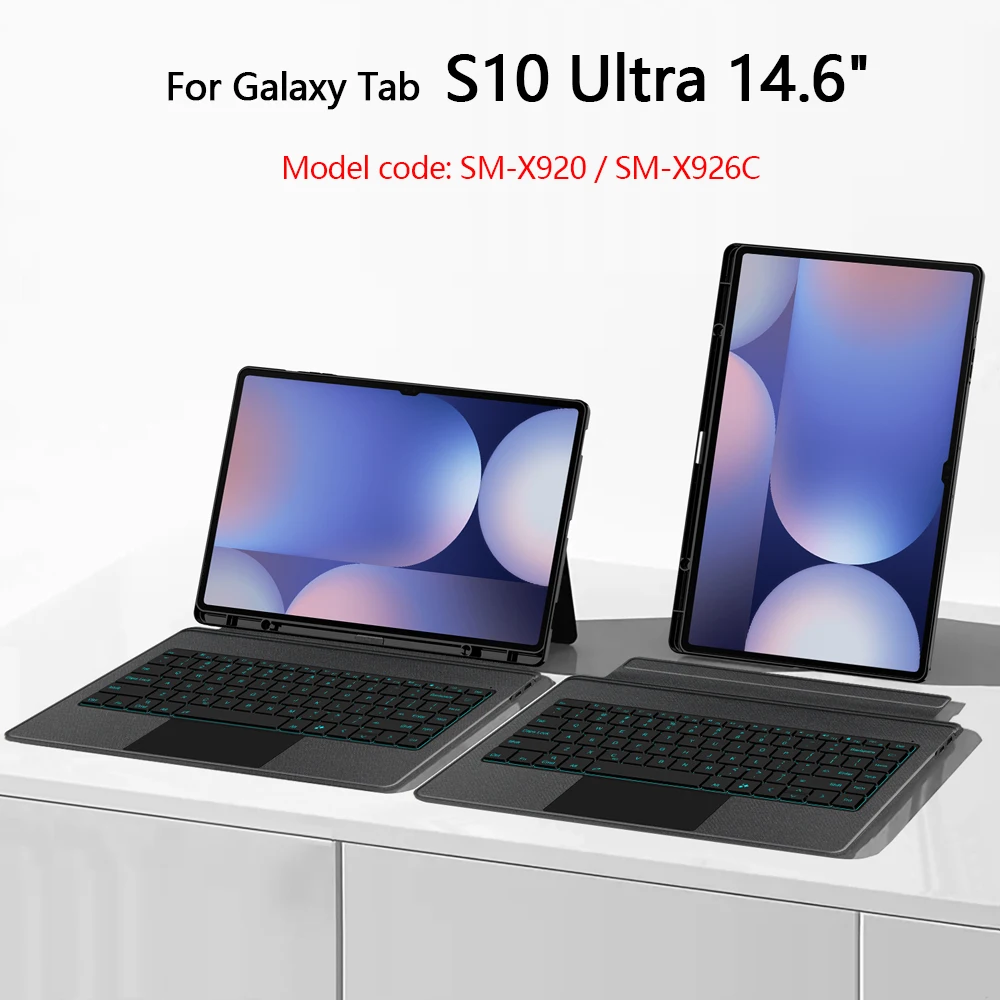 Premium Backlit Keyboard Cover with TrackPad