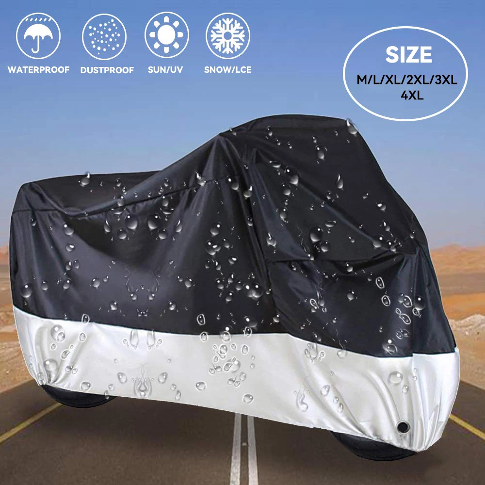 Motorcycle covers tarpaulin Cover Cloth moto Scooter Cover Protector waterproof Rain Dustproof Bike Bicycle Case Tent motorcycle cover scooter cover bicycle gear cover