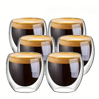 Double-Wall Glass Coffee Cups 1