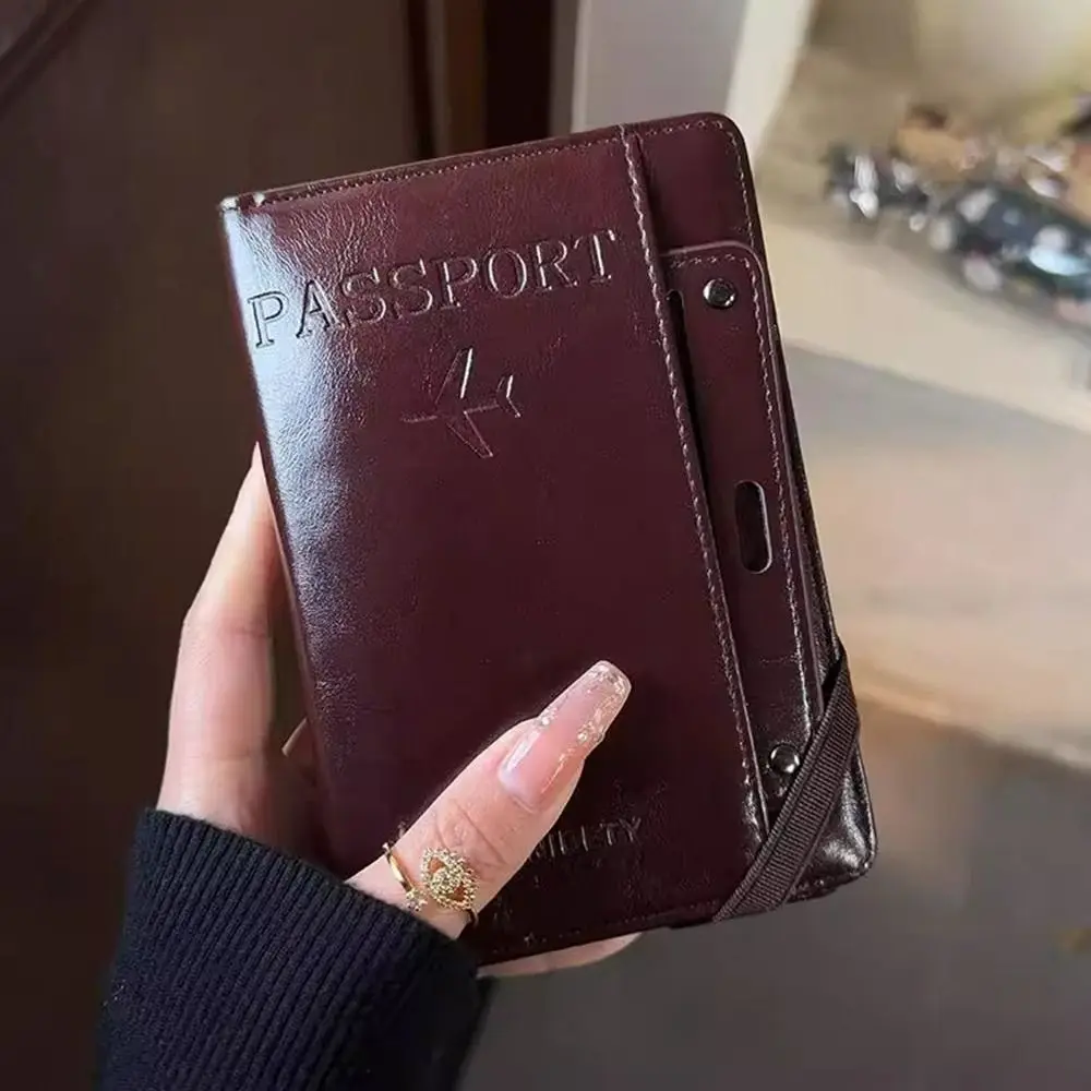 Portacarte in PU per viaggi - immagine 3