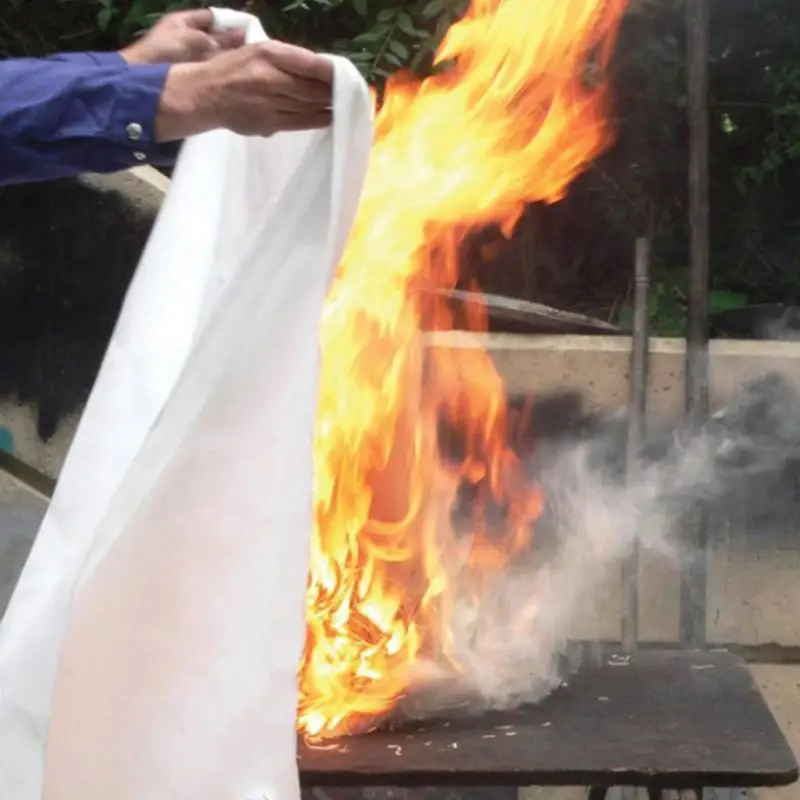 Kitchen Fire Retardant Blanket, Grandes Cobertores De Fogo Para Casa, Um Cobertor Retardante De Fogo De Cozinha, 1x1m