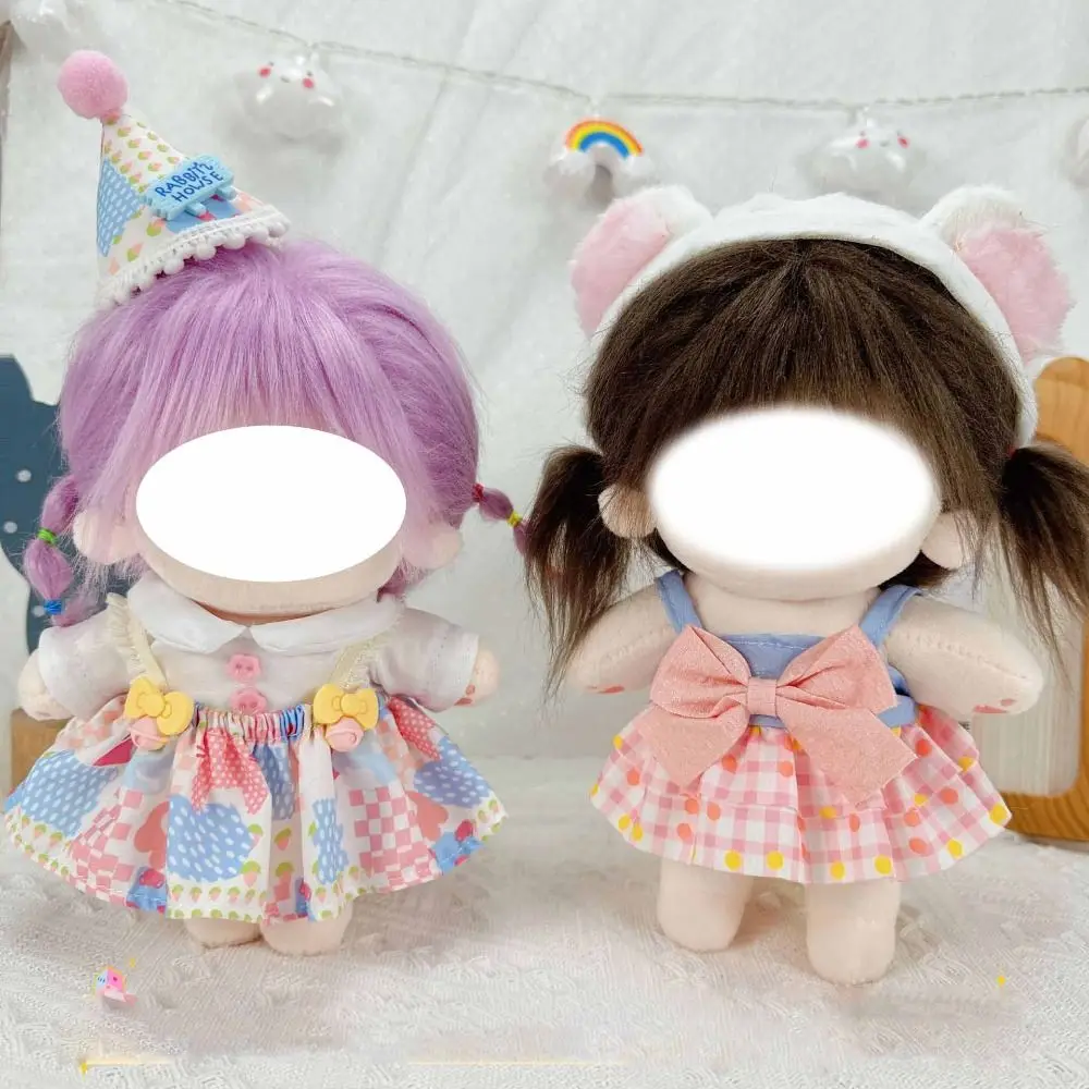 Cotton Doll Clothes Accessories Outfit Cap Dress Suit