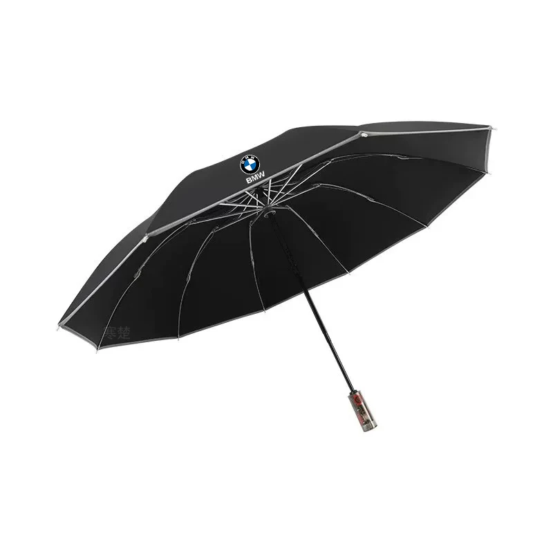 BMW M X1 X3 X5 X6 X7 M3 M4 M5 F15 F25 F30 E36 E39 E46 E87 E90 Car Automatic Folding Sun Protection Umbrella Sunshade Accessories