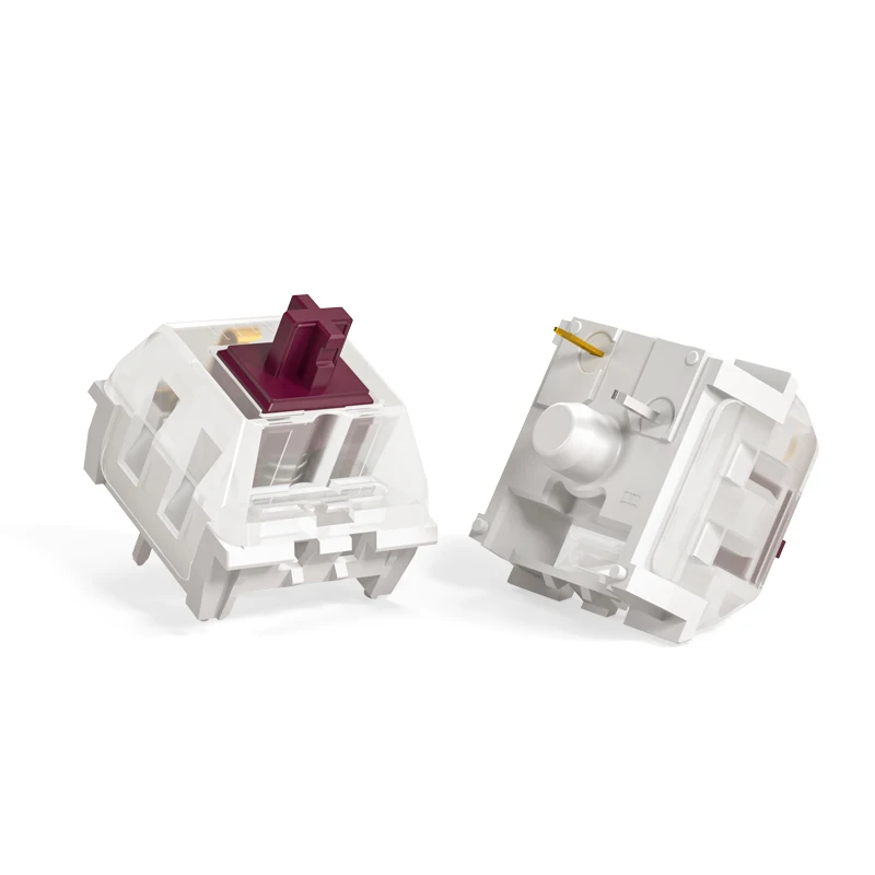 Kailh Interruptor de Velocidade Ouro Tira Cobre Rosa Caixa Estilo Chinês Vermelho Verde Amarelo Preto Marrom Azul Interruptores para Teclado Mecânico - Imagem 5
