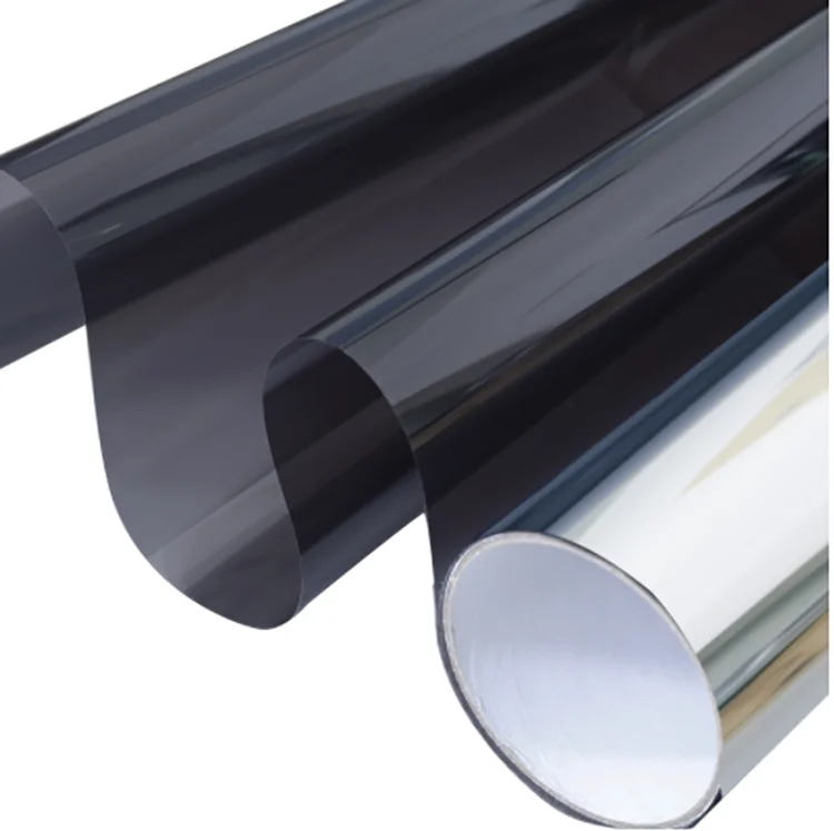 Pellicola Per Finestre Unidirezionale FuFin Con Kit Installazione: Effetto Specchio, Blocco UV 99% E Controllo Del Calore In PET