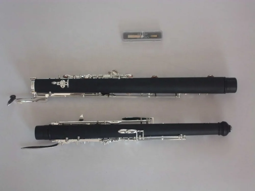 Best Sell F Bakelite English Horn Price F Tone Hard Rubber Material Instrument Body Silver Plated Keys English Horn (JEH-100)